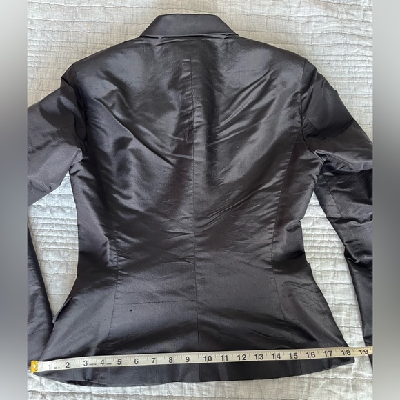 VINTAGE *rare* purple label Ralph Lauren Silk blazer jacket - Picture 8 of 15